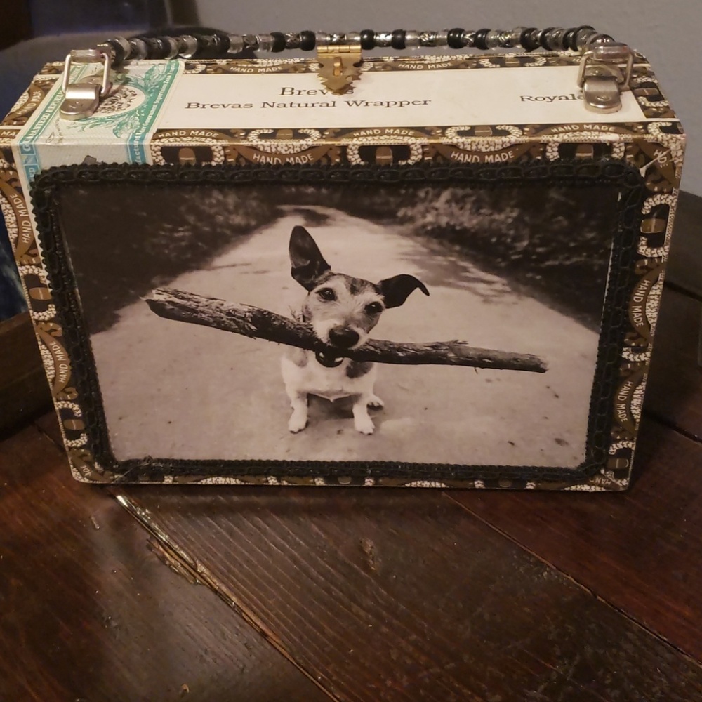 Very Cute Original Cigar Box Purse